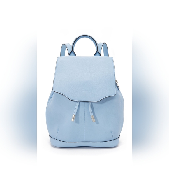 Handbag Rag And Bone Pilot Backpack Ii RARE Rag Bone Mini Pilot Quilted  Leather Backpack Light Blue Lyft